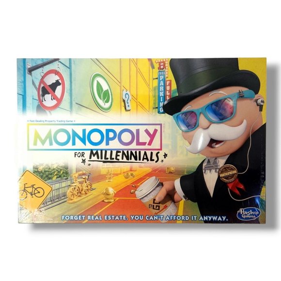 NEW Monopoly for Millennials Edition Board Game - Factory Sealed! - Picture 1 of 2